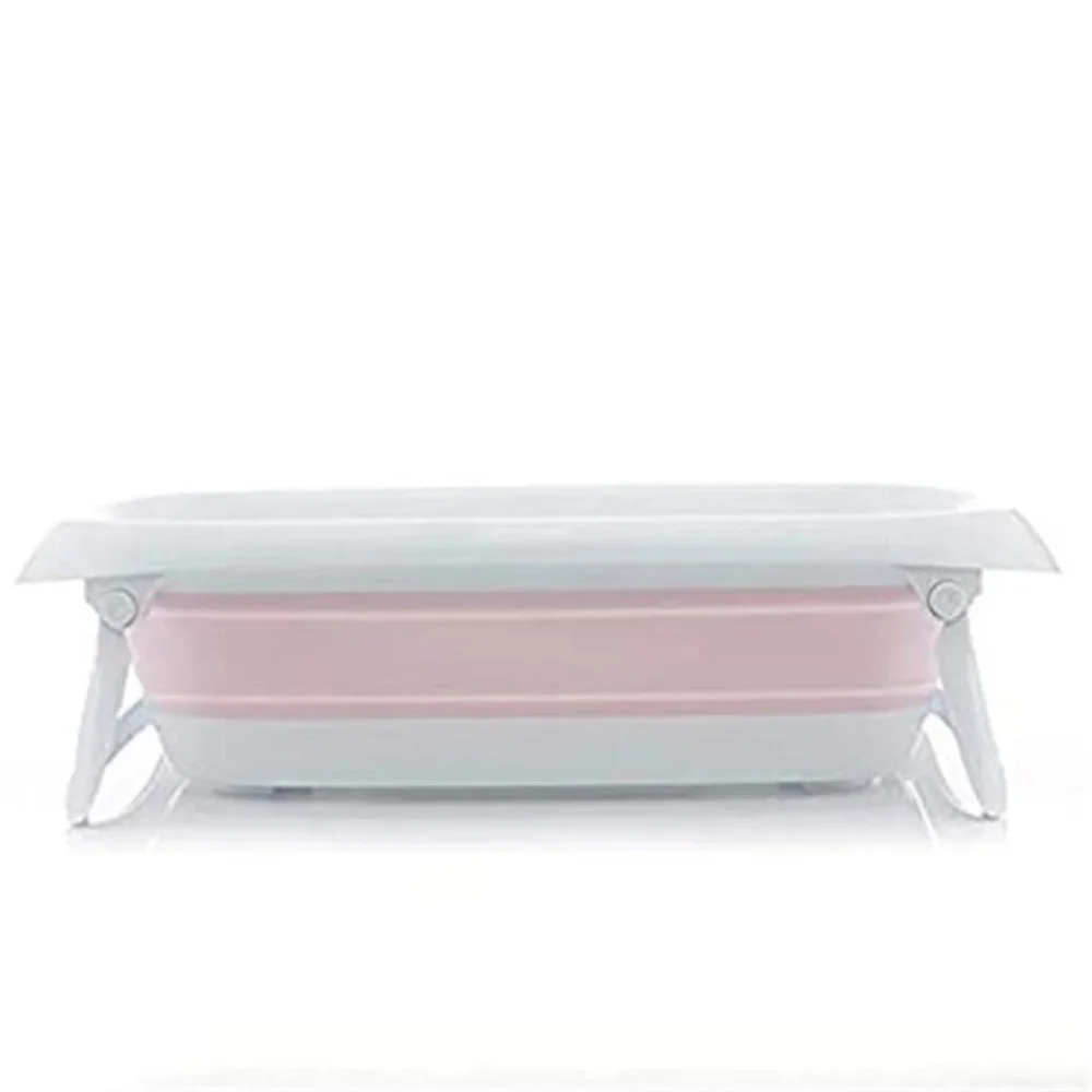 Folding Portable Baby Bathtub (Pink)